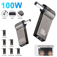PD 100W Laptop Power Adapter Charger Supply USB Type-C Female to DC Male Jack Plug Converter ASUS 19