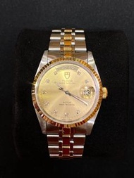 超靚狀態有卡！香檳面石字 Tudor 76213