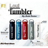 TUMBLR Custom Drinking Bottle 500ML/UV Print Tumbler/Loui Tumbler 500ML/Stainless Tumbler Heat Resis