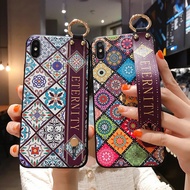 Cute Eternity Palace Grid Samsung S21 Ultra S20FE S20 Ultra S20 Plus S20 S10 Plus S10 S9 Plus S8 Plus NOTE8 9 10 pro note 20 ultra Wristband Holder Back case