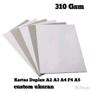 Duplex Paper 310gsm A2 A3 A4 F4 Custom Size