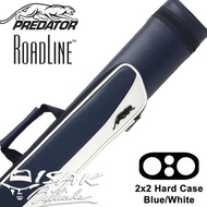 PREDATOR 2X2 HARD CASE - BLUE - CUE CASES TAS STICK BILLIARD BILIAR