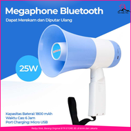 Toa Megaphone Bluetooth Multifunctional Shouter 25 W toa megaphone pengeras suara speaker mini rekam