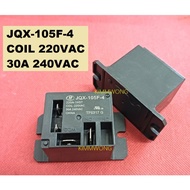 HF105F-4 JT105F-4 JQX-105F-4 12VDC 24VDC 220VAC Air Conditioning Relay