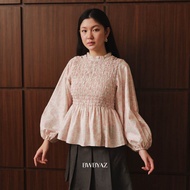 BWBYAZ - Elaria Shirred Top