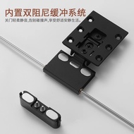 Door Pin Hinge270Heavy Duty Cabinet Door Damper Invisible Door Hinge Glass Door Aluminum Frame Hinge