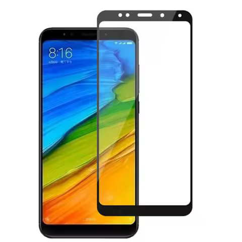 Full Glue Full Cover Tempered Glass For Xiaomi Redmi Note 5 Screen Protector protective film For Red