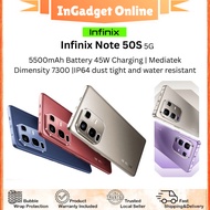 [PROMO] INFINIX Note 50S 5500mAh Battery 45W Charging | Dimensity 7300 | Original Set | Ready Stock