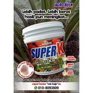 ❆‼️TERBUKTI BERKESAN‼️ Baja SUPER K . Buah sawit jadi lebih berat  besar❃