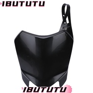 IBUTUTU Front Number Plate, Plastic Black Dirt Bike Number Plate, Durable Front Mount Pit Bike Front