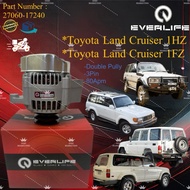 {27060-17240} Alternator Toyota Land Cruiser 1HZ / Toyota Land Cruiser 1FZ [ Double Pully ] [ 3Pin ]