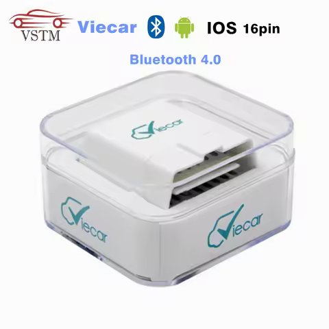 Viecar ELM327 Bluetooth 4.0 V1.5 OBD2 Car Diagnostic Tool OBDII J1850 OBD Cars Scanner for ios Andro