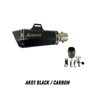 AK Performance Racing Exhaust Muffler Series – AK01 / AK02 / AK03 Universal with Stainless Steel Bod