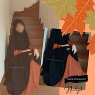 SYARI SET ANAK GAMIS BOLONG PEREMPUAN KIDS KHADIJAH LENGAN SHOFA