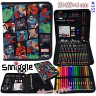 Smiggle Midi Zip Kit Stationary Gift Set Spiderman Marvel Studio/Pencil Case Set Smiggle Spiderman/Smiggle Spiderman Marvel Disney Stationery Set/Boys Stationery