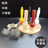 Stainless Steel Needle Hammer Meat Tying Needle Meat Insert Meat Tying Meat Loose Device Meat Tender Device Buckle Meat Insert Chicken Wing Insert Beef Pork Skin