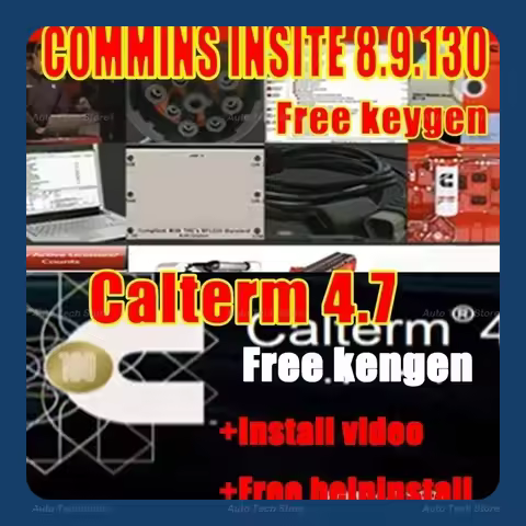 Calterm 4.7 MetaFiles v4.7.1.007 + Cummin Insite 8.9 PRO Engine Diagnostic Software free Keygen + fr