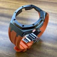 Casio Farm Oak GA-B2100 GA2100 Series Watchband Refit Accessory Stainless Steel Brushed Case Butterf