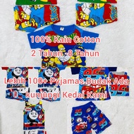 Book 1 B - 100% cotton short pants pyjamas budak 2-8 tahun