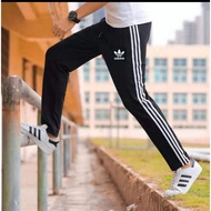 ❗NEW STOCK❗ SELUAR TREK ADIDAS LINE PUTIH SLIMFIT