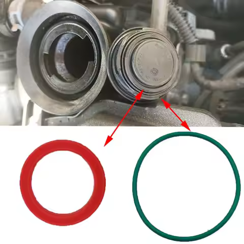 1Set Oil Filler Cap Rubber Sealing Gasket Ea888 3rd For VW Passat B8 Golf 7 Mk7 Touran For Audi A8 S