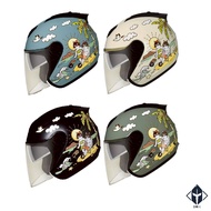 Thhh Safety Helmet T386N AL0 Ha Multi-Color Optional Inner Sunglasses Metal Buckle Anti-UV400 Headse