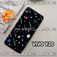 VIVO Y20 rubber softcase /s27 galaxy motif VIVO Y20/case VIVO Y20/casing VIVO Y20 silicone/silicon