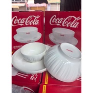 Set of 2 ceramic cups + 2 pairs of chopsticks