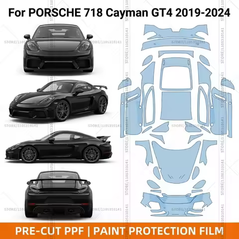 Pre-Cut Paint Protection Film PPF Transparent Bumper Protector Automotive Clear Bra Car Film For Por