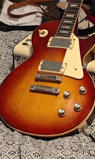Burny FLG100 all lacquer les paul 1975 mij not gibSon orville greco pedal interface