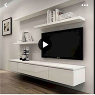 TV Cabinet 8ft with shelves