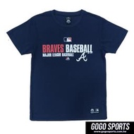 MLB Majestic-球隊 亞特蘭大勇士 經典款球隊印花快排T恤 (男) 6530201-002 深藍