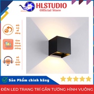 Square Decorative Led Wall Light, Touch Light for Stairs, Corridors, TT6/TT7 HL Studio