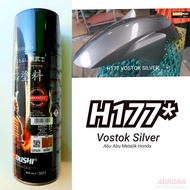 Pilox Samurai Vostok Silver H177 Abu Abu Metalik Honda Metalic Grey Metallic Abu Monyet Lemah Teles Cat Mobil Motor Tahan Bensin Samurey Samuray Paint Pilok Pylox