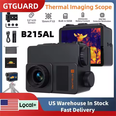 GTGUARD ClearView B215AL Thermal Imaging Scope Ai Super Resolution 384x288,8X Digital Zoom Night Vis