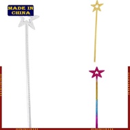 HIk Fairys Angel Wands Stick Princess Star Wands Fairys Wand for Halloween Cosplay