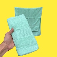 Blue bath towel size 50x100cm