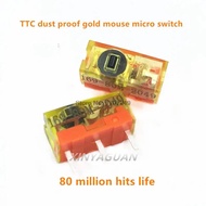 Penghantaran Percuma Produk Baru TTC suis mikro tetikus kalis habuk 3pin penyambung 80M 80 juta klik