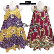 Duster Polka Dots Chalis Dress Polka Dot Dress Plus Size (M,L,XL,2XL,3XL,4XL,5XL,6XL)
