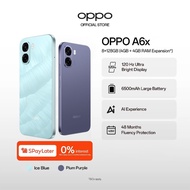 OPPO A6x 8(4+4GB) + 128GB | 6500mAh Battery | Snapdragon 685 4G |120Hz Display | IP64 Rating | 2 Yea