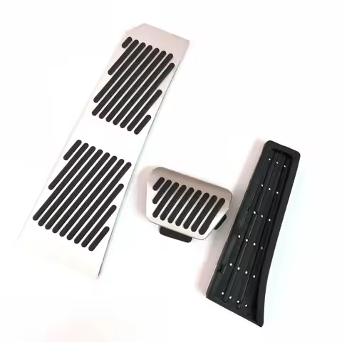 For BMW Z4 E85 E86 E89 Aluminum alloy Gas Fuel Brake Footrest Pedal Plate Pad Car Accessories