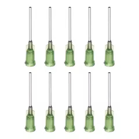 10/20pcs 14G 15G 16G 18G 19G 20G 21G 22G 1" Blunt Tip Dispensing Needle for Liquid Glue Gun 43mm Len