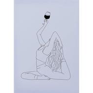 Yoga Wine Art Poster Wall Art Poster Wall Decors