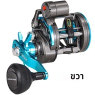 Sougayilang ECT15R ตกปลา Reel 5.1:1 Gear Ratio ความลึกเคาน์เตอร์ Baitcasting ตกปลา Rod โลหะ Spool Tr