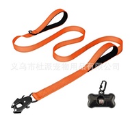 Frog Buckle Pet Leash 1.8m Dog Walking Leash Outing Training Dog Leash Short Leash Flat Leash