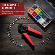 shandaizhi666ae Professional Ferrule Crimping Tool Multifunctional Wire Stripper Crimper Pliers for 
