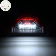 XOITR 3 LED Number Lamps E9 12V-24V For Lorry Tru Trailer White Light Waterproof Car License Plate L