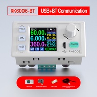 RK6006 RK6006-BT เครื่องควบคุมแรงดันไฟฟ้ากระแสตรงแบบ6A 60V แรงดันไฟฟ้าปรับลงได้แหล่งจ่ายไฟเครื่องแปล