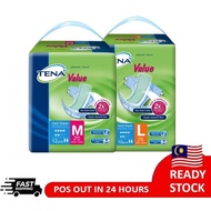 Tena Value Adult Tape Diapers 成人纸尿裤 M(12pcs) / L(10pcs)