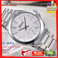 TETONIS Jam Tangan Pria Tetonis Original 6612 Kaca Saphire Anti Gores Tanggal Aktif Asli Mesin Japan